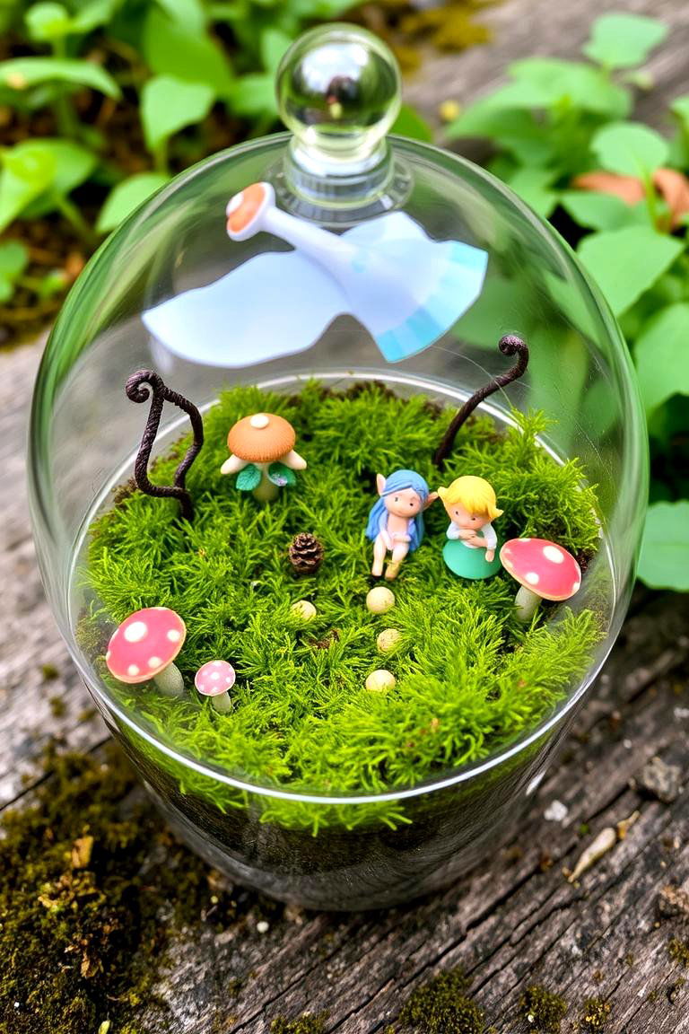 Moss Fairy Garden - 24 Moss Garden Ideas