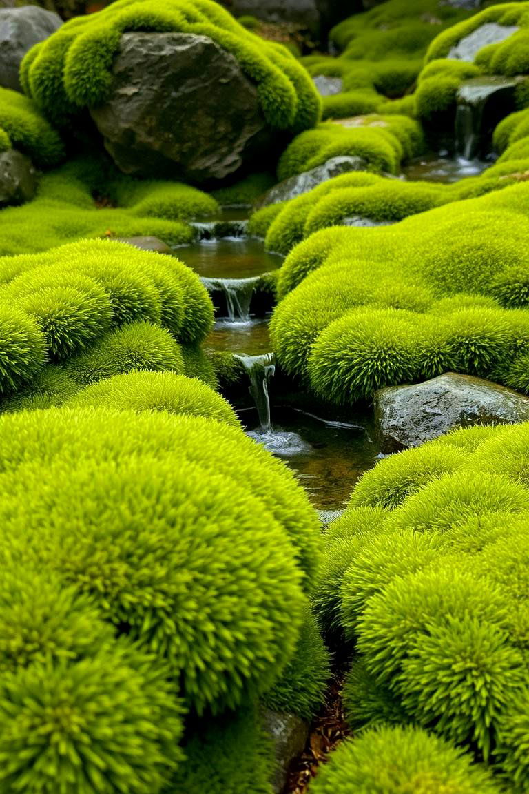 Moss Garden for a Tranquil Ambiance - 24 Shade Garden Design Ideas