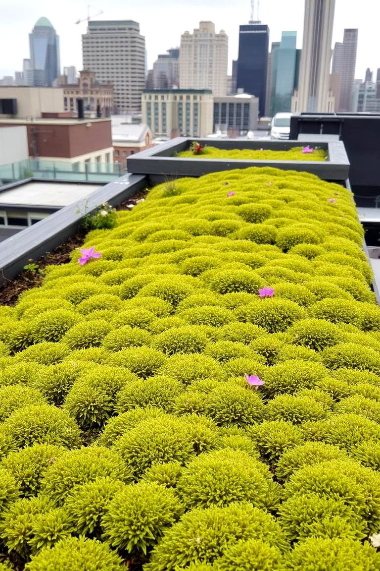 Moss Roof Garden - 24 Moss Garden Ideas