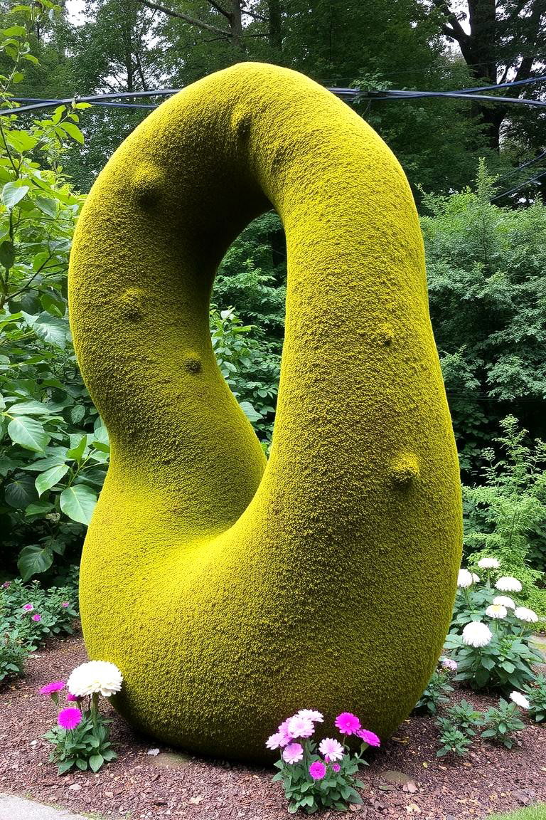 Moss Sculpture Garden - 24 Moss Garden Ideas