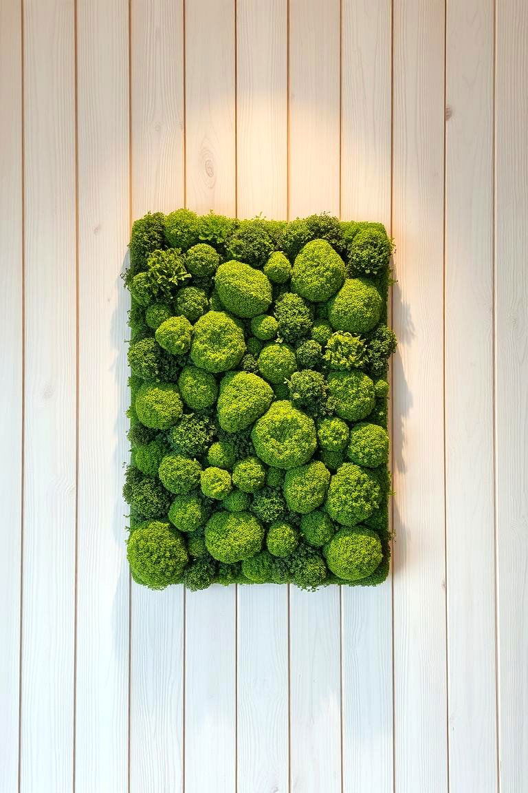 Moss Wall Art - 24 Indoor Plant Wall Ideas
