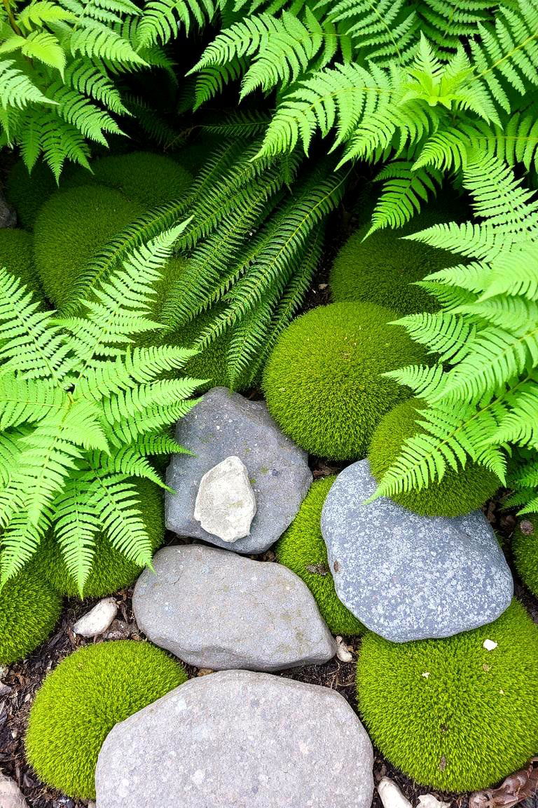 Moss and Fern Garden - 24 Moss Garden Ideas