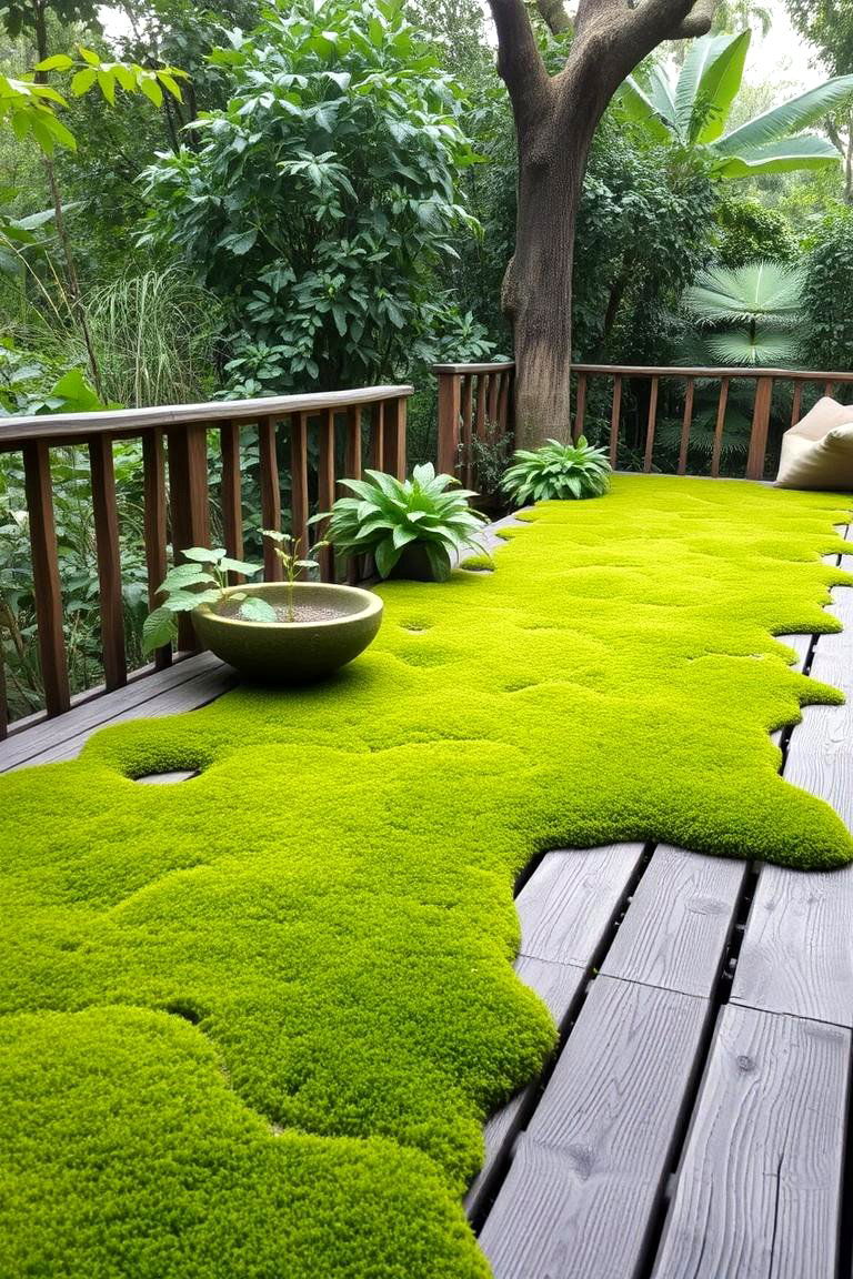 Mossy Green Nature Deck - 24 Deck Color Ideas
