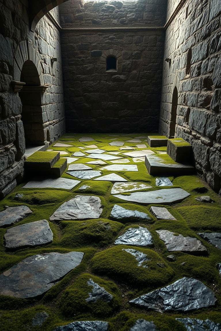 Mossy Stone Floors - 24 Medieval Home Decor Ideas