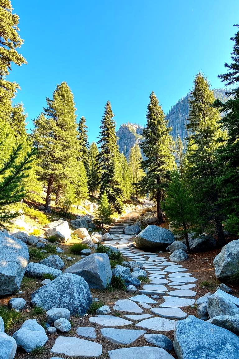 Mountain Inspired Pine Landscape - 24 Pine Tree Landscape Ideas