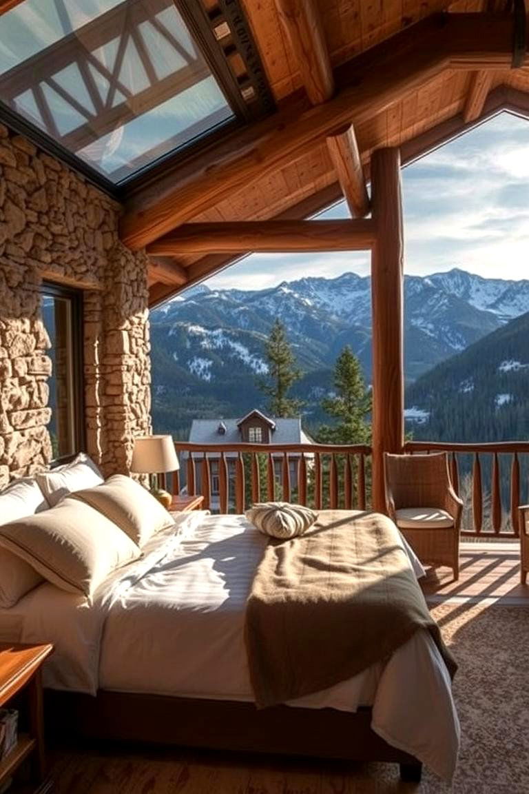 Mountain View Retreat - 24 Outdoor Bedroom Ideas