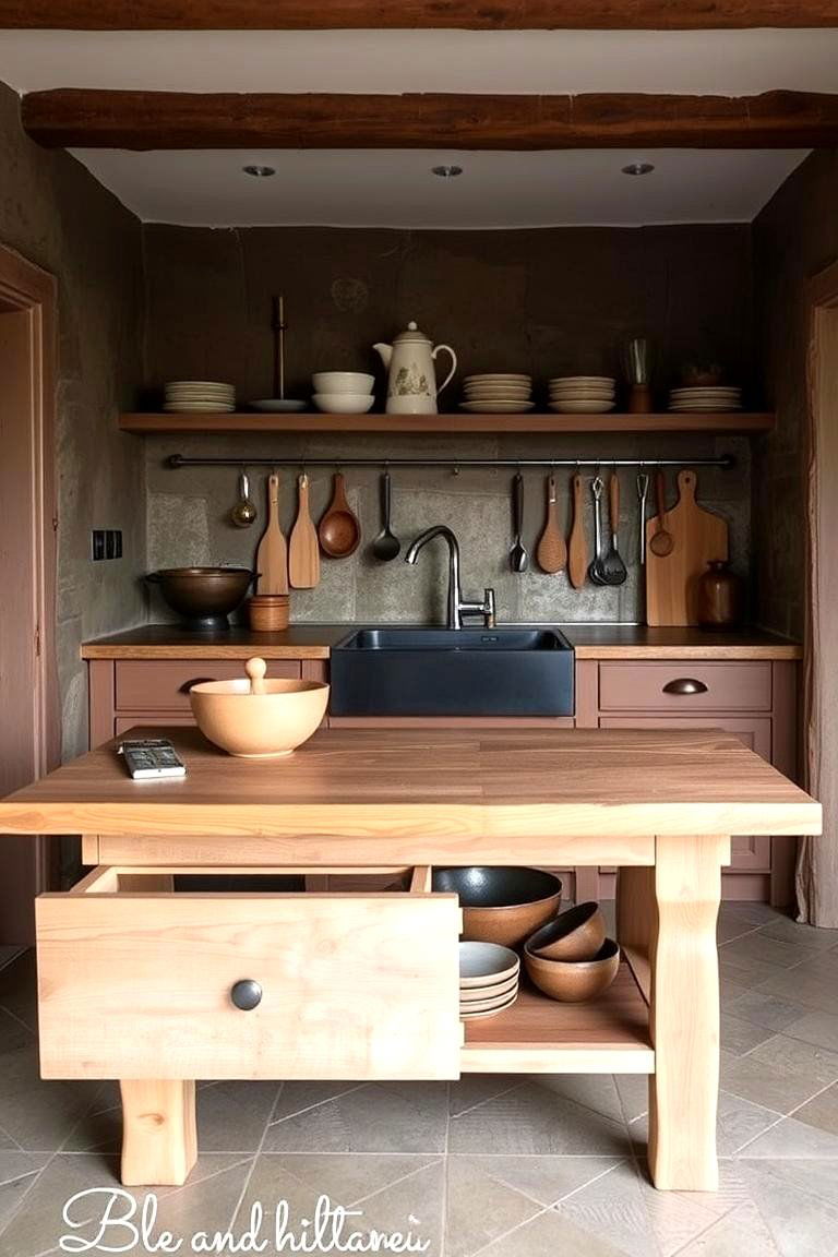 Mud Kitchen with Sliding Drawers - 24 Mud Kitchen Ideas