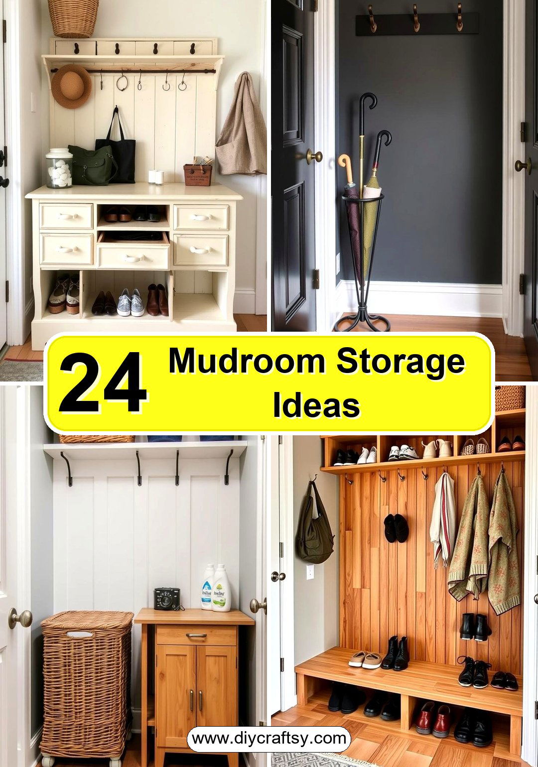 Mudroom Storage Ideas