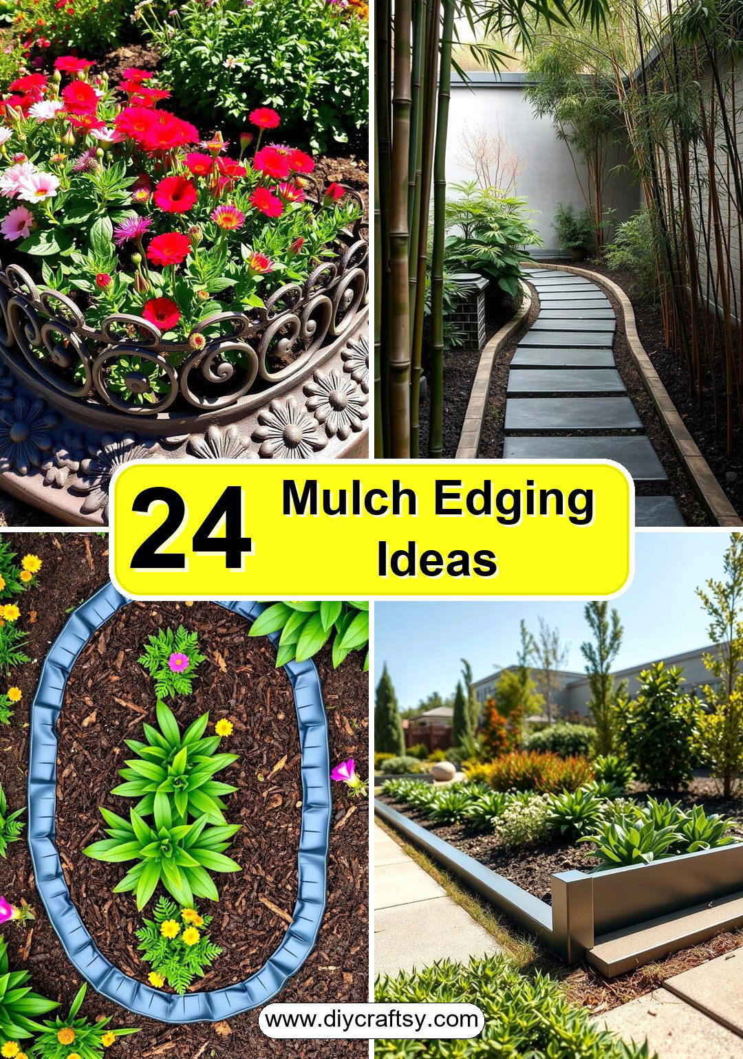 Mulch Edging Ideas