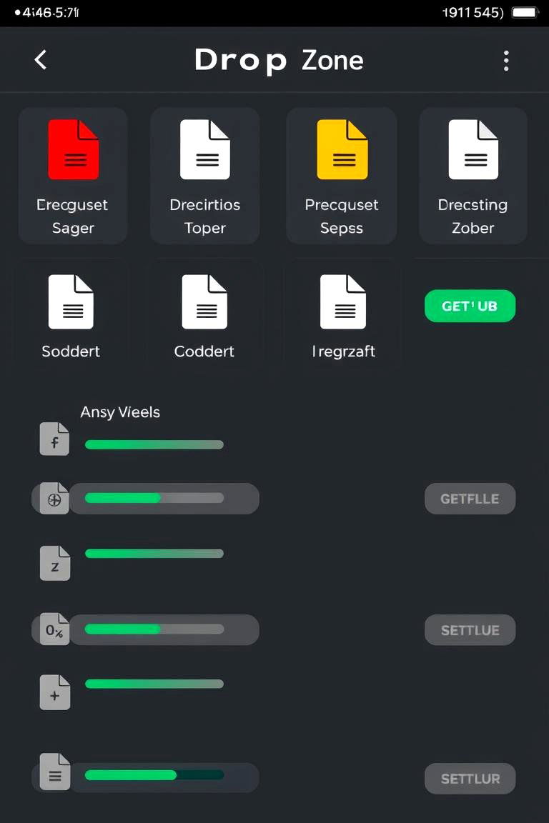 Multi File Upload Drop Zone - 24 Drop Zone Ideas