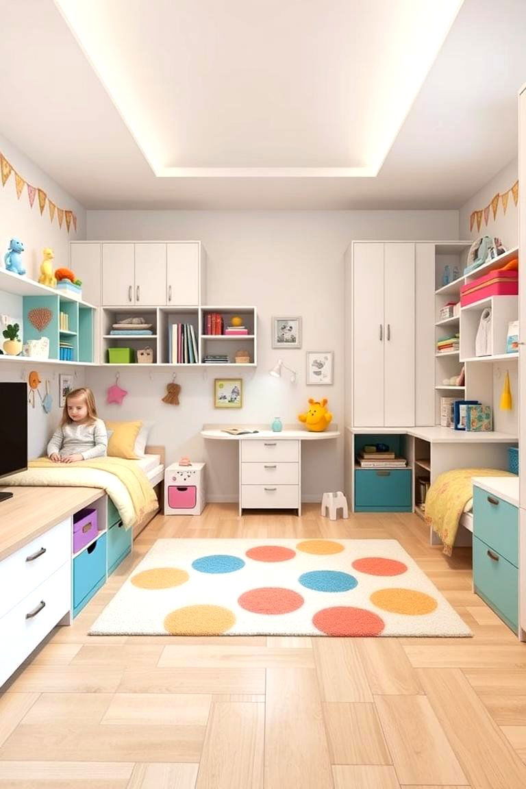 Multi Functional Furniture - 24 Toddler Room Ideas