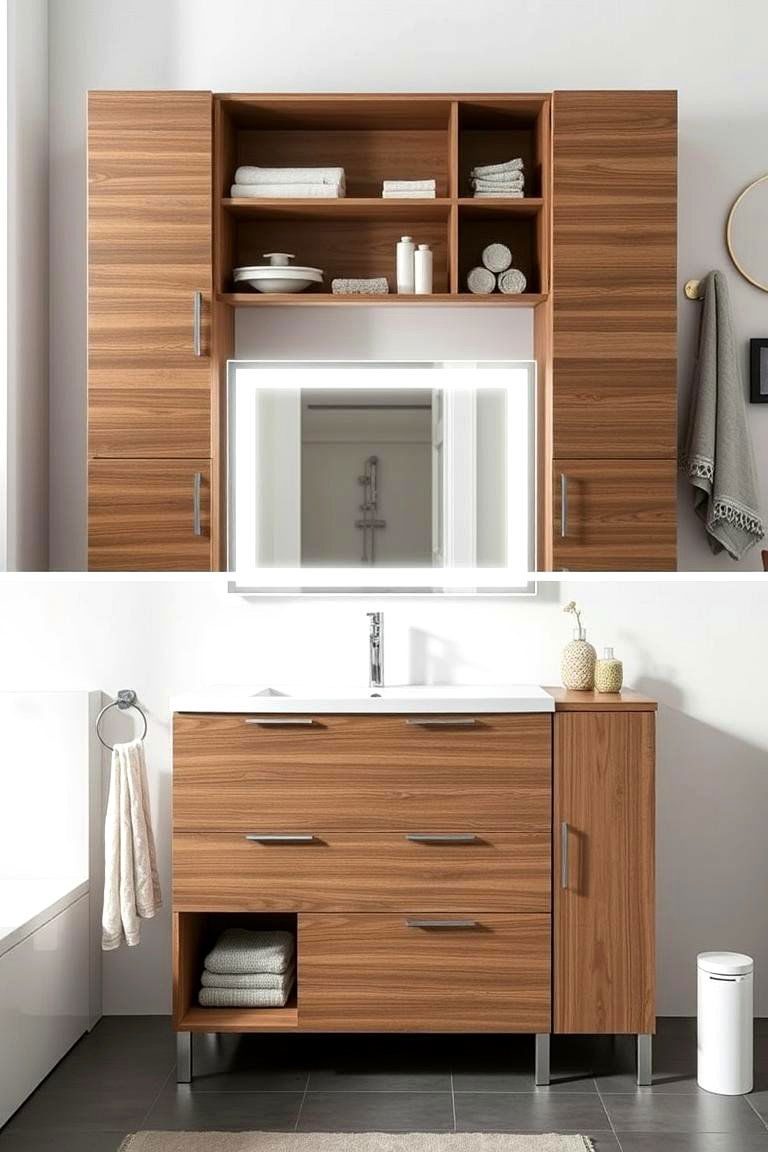Multi Functional Furniture - 24 Bathroom Furniture Ideas