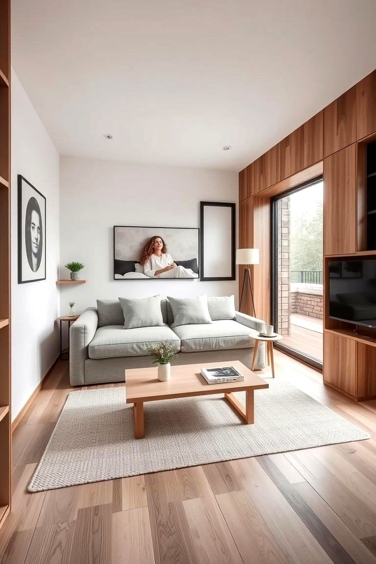 Multi Functional Furniture for Maximum Efficiency - 24 Minimalist Apartment Ideas