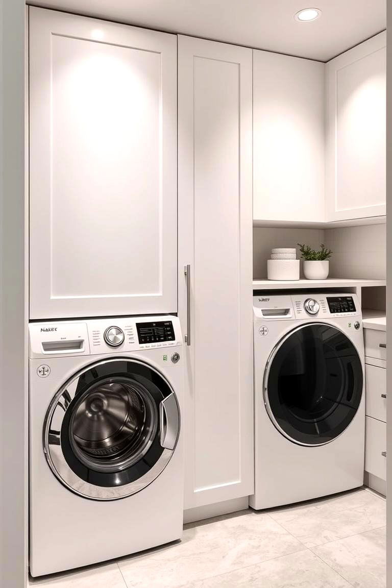 Multi Functional Hidden Door Panel - 24 Laundry Room Door Ideas