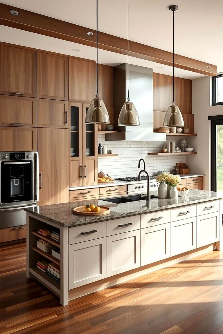 Multi Functional Island Focus - 24 Dream Kitchen Ideas