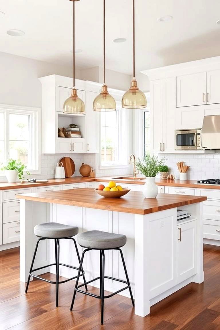 Multi Functional Island - 24 Eat in Kitchen Ideas