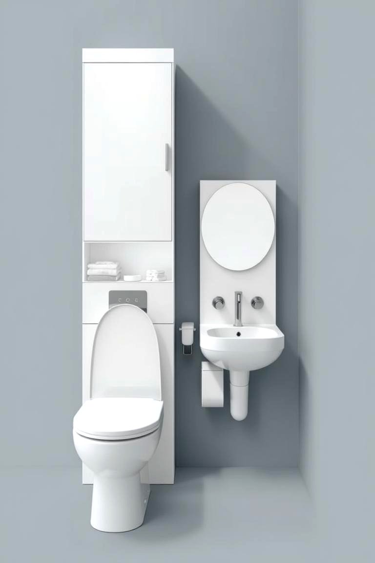 Multi Functional Layouts - 24 Downstairs Toilet Ideas