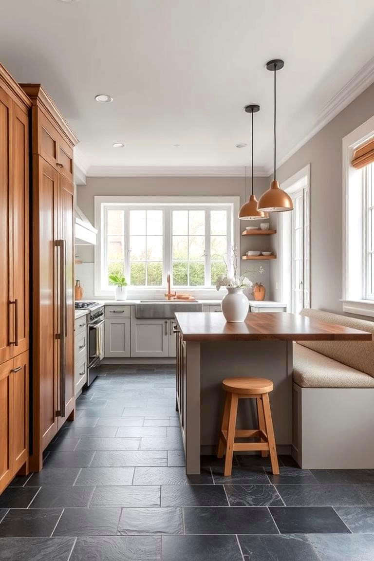 Multi Functional Living Kitchen - 24 Kitchens With Slate Floors