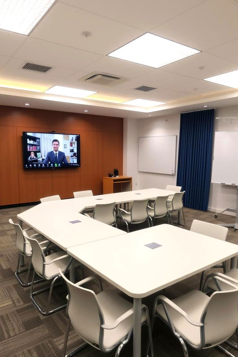 Multi Functional Meeting Rooms - 24 Office Interior Design Ideas