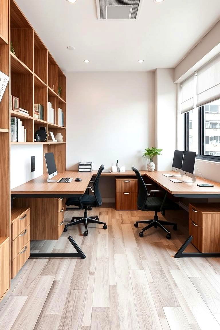 Multi Functional Space Solutions - 24 Small Office Ideas