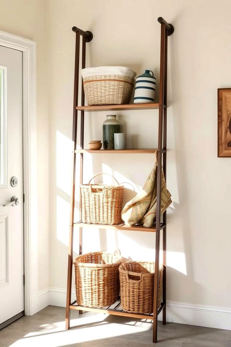 Multi Functional Utility Ladder - 24 Stackable Laundry Room Ideas