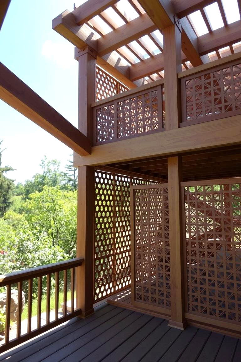 Multi Level Deck Lattice Fusion - 24 Deck Lattice Ideas