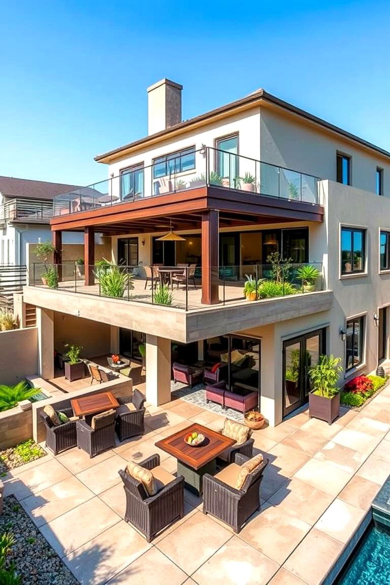 Multi Level Enclosure - 24 Patio Enclosure Ideas