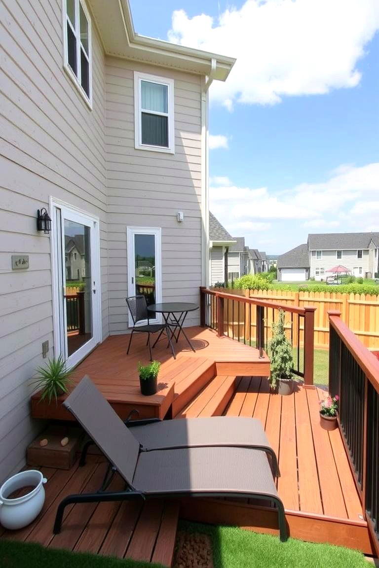 Multi Level Mini Deck - 24 Small Deck Ideas