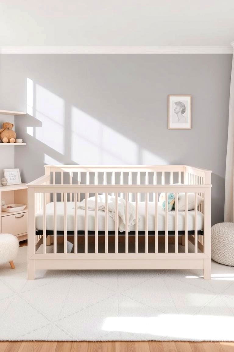 Multi Purpose Furniture - 24 Minimalist Nursery Ideas