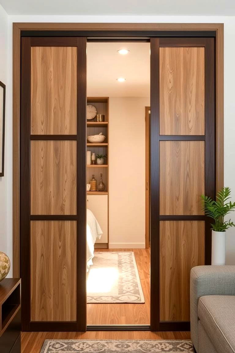 Multi Purpose Sliding Doors for Small Spaces - 24 2400s Interior Design Ideas