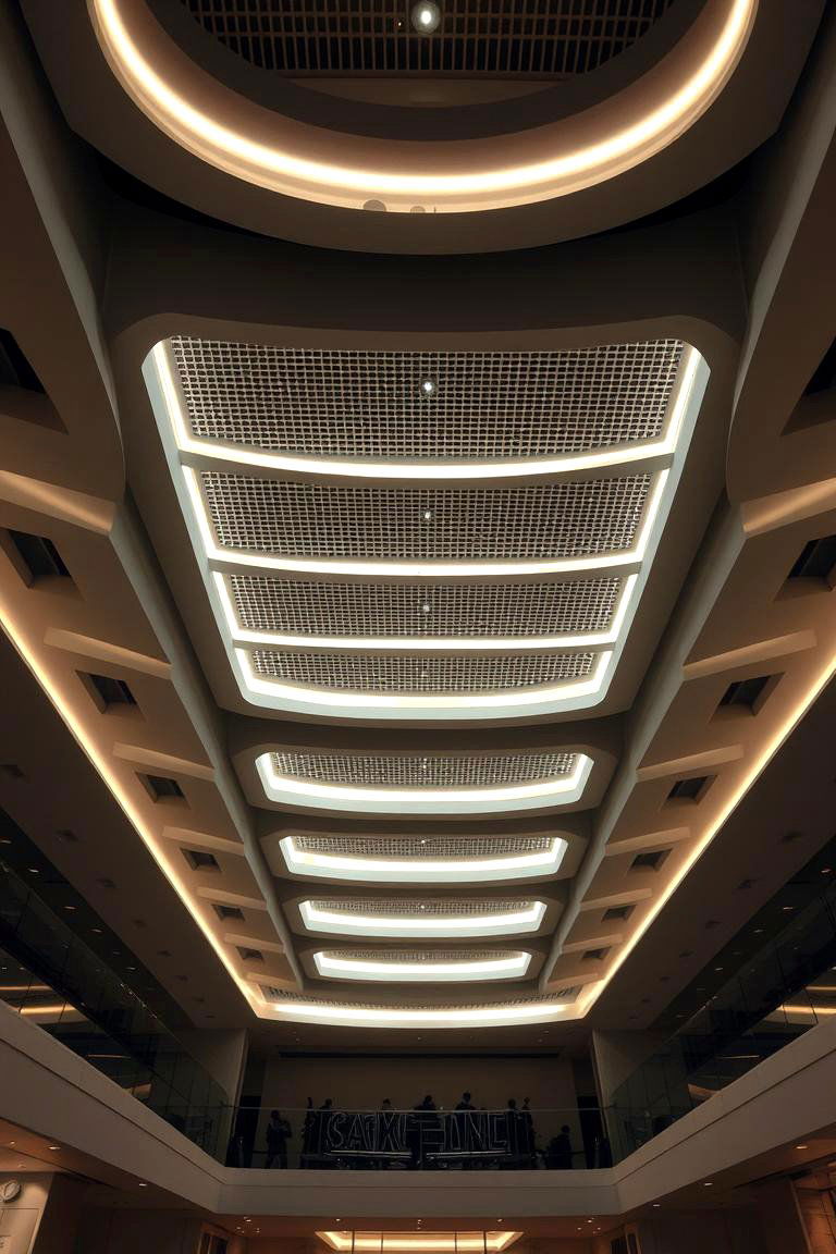 Multi Tiered Lighting Reverse Tray Ceiling - 24 Reverse Tray Ceiling Ideas