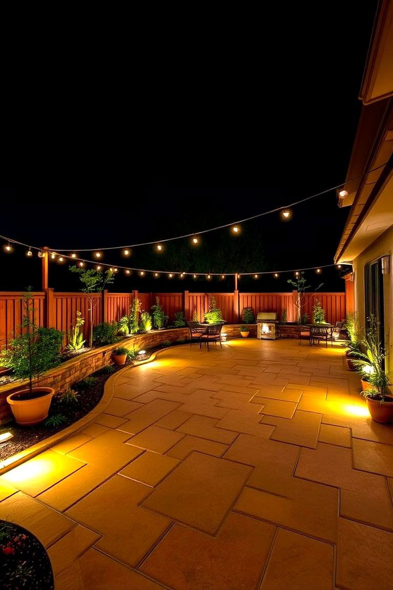Multi Tiered Lighting Setup - 24 Covered Patio Lighting Ideas