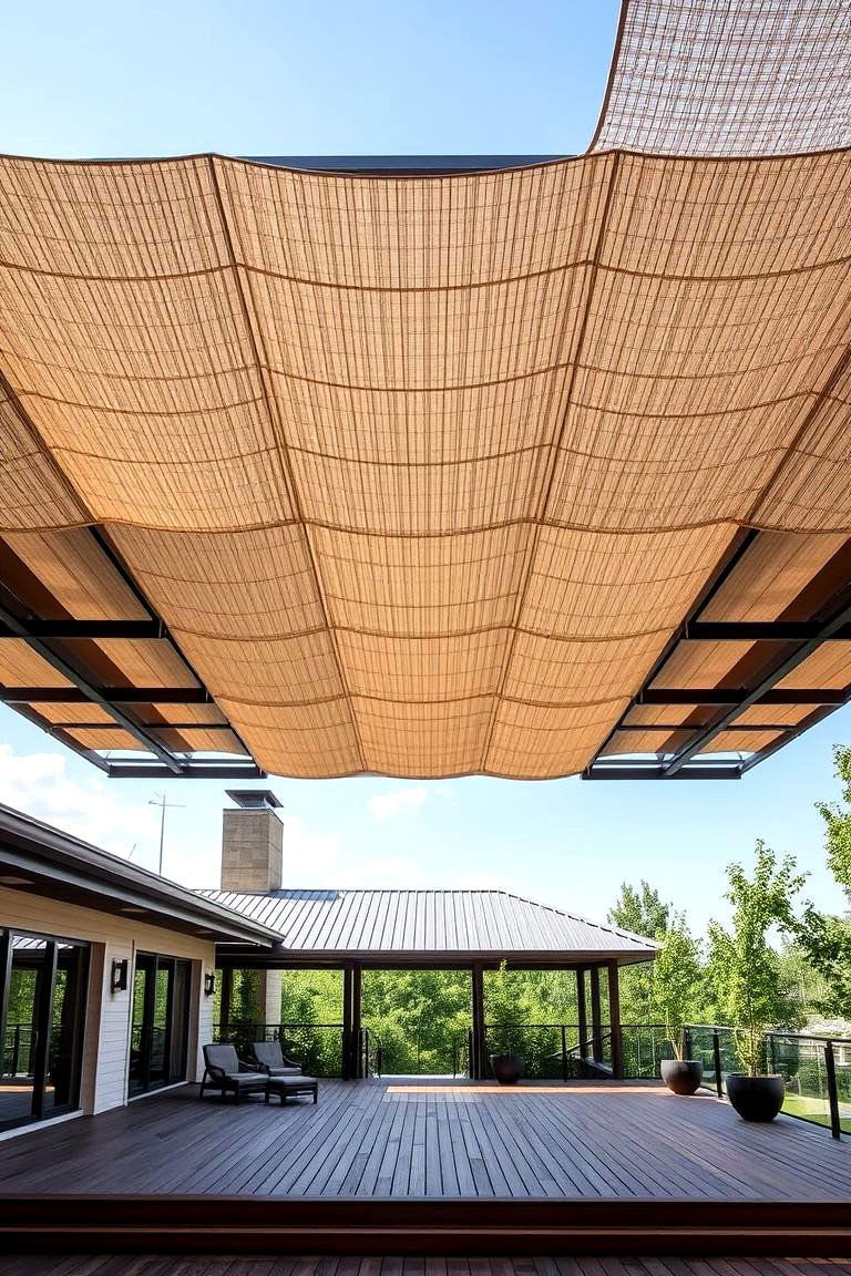 Multi Tiered Roof Design - 24 Deck Roof Ideas