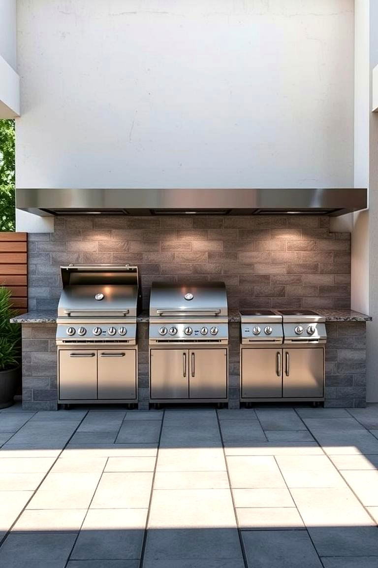 Multi Zone Versatile Grill Station - 24 Grill Station Ideas