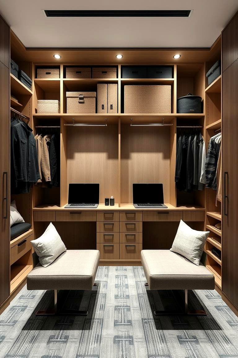 Multi functional Built in Wardrobe - 24 Built-in Wardrobes Ideas