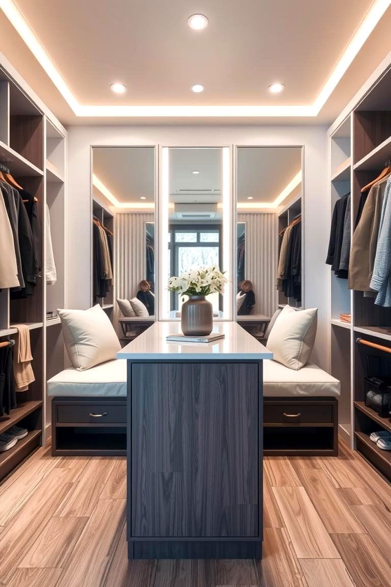 Multi functional Closet Island - 24 Closet Island Ideas