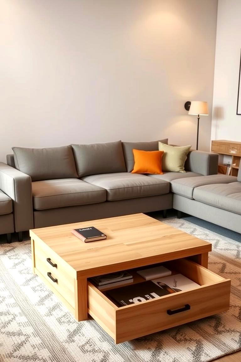 Multi functional Furniture for Practicality - 24 Zen Living Room Ideas