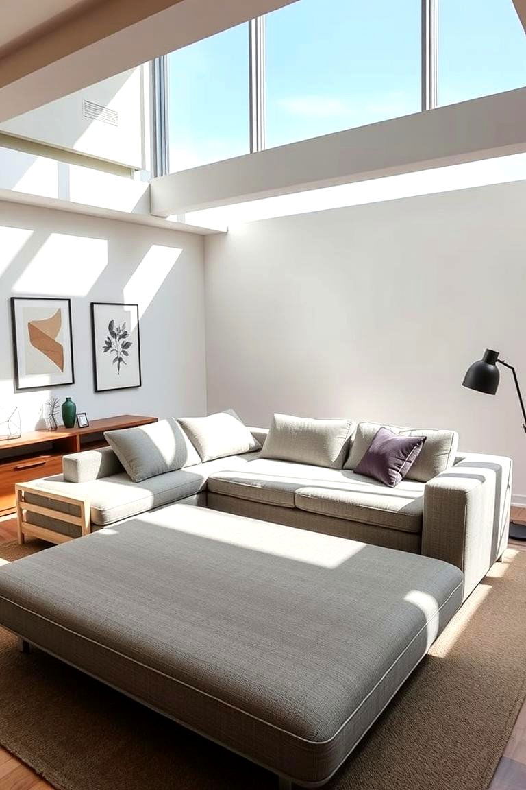 Multi functional Modular Sofa - 24 Studio Furniture Ideas