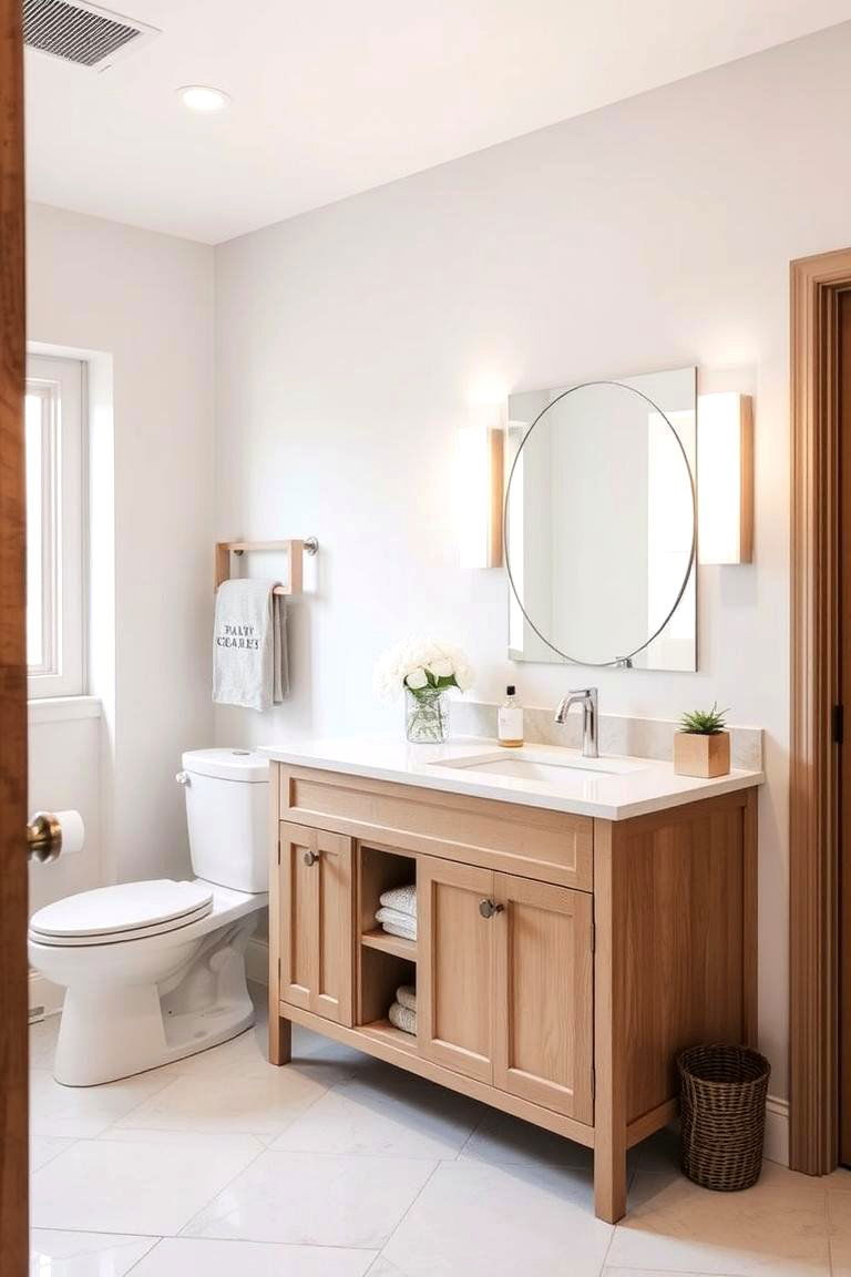 Multi functional Vanity and Countertops - 24 Family Bathroom Ideas