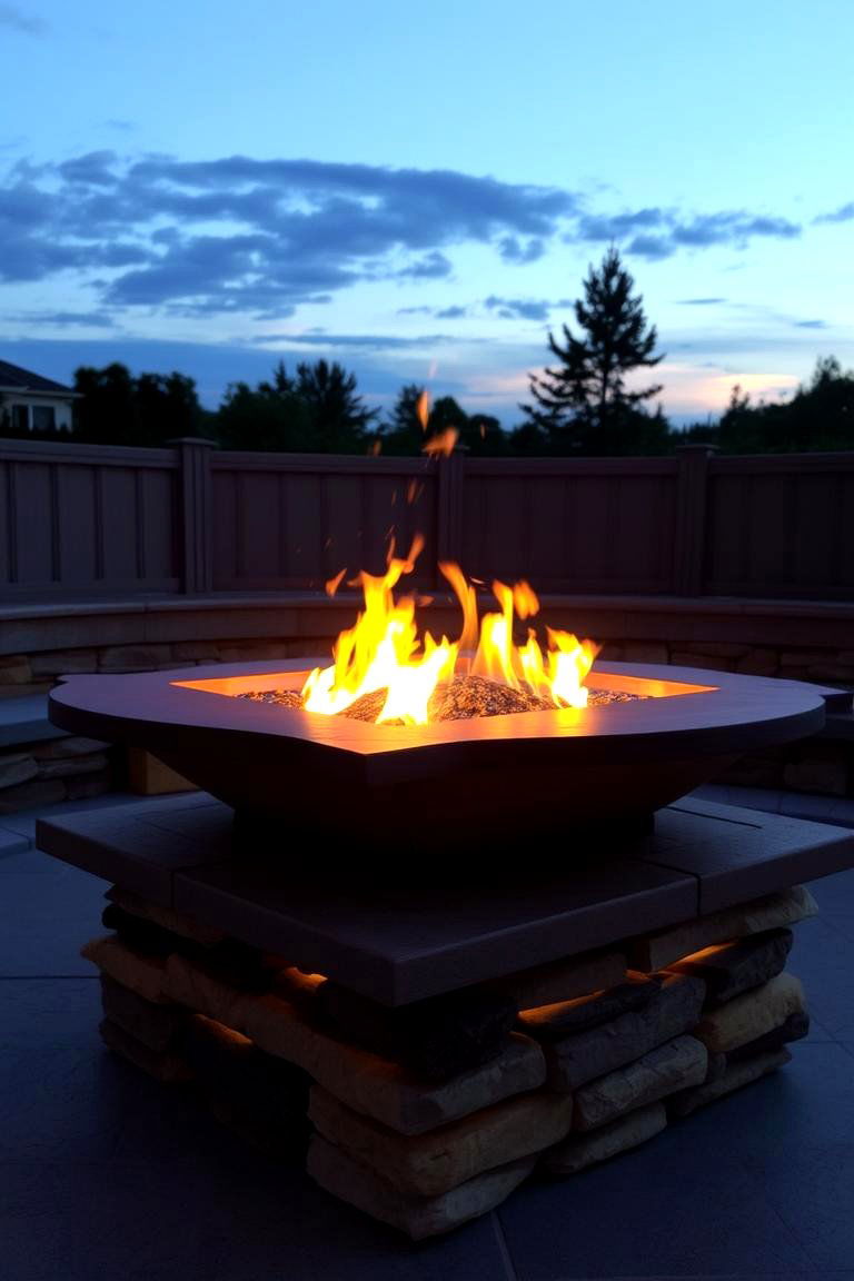 Multi tiered Fire Pit Design - 24 Backyard Fire Pit Ideas Landscaping