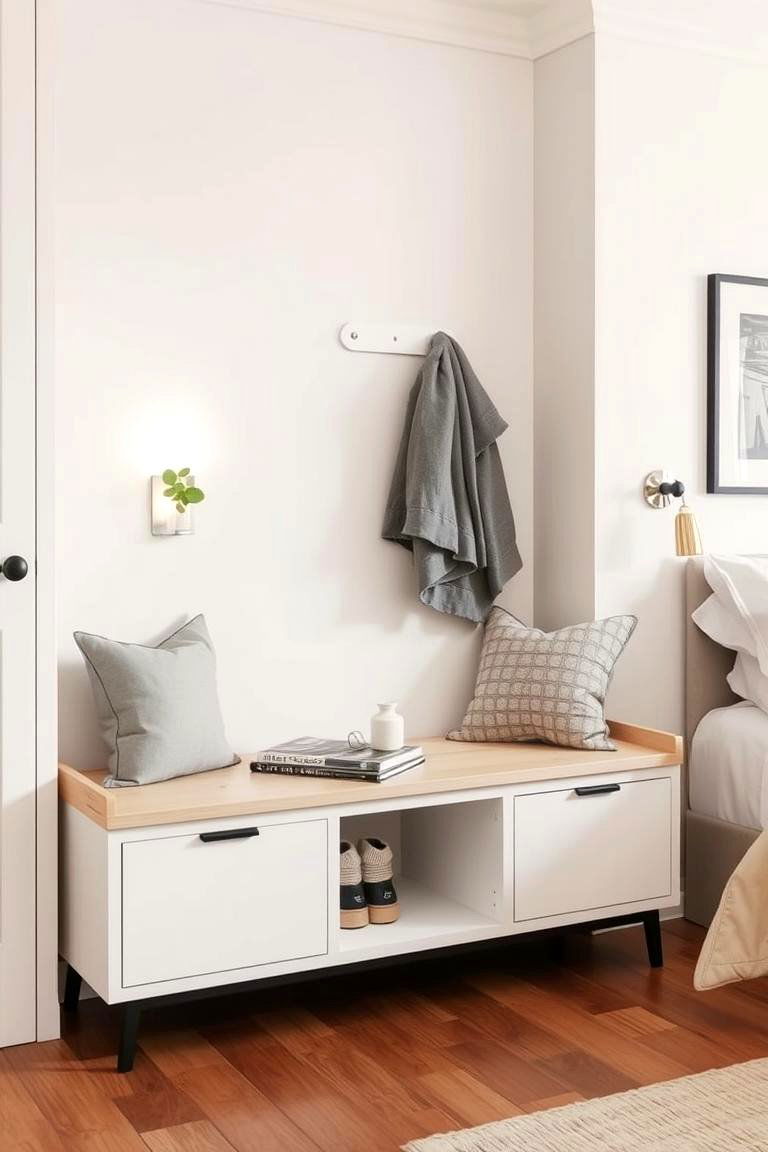 Multifunctional Bench for Maximum Versatility - 24 Bedroom Bench Ideas