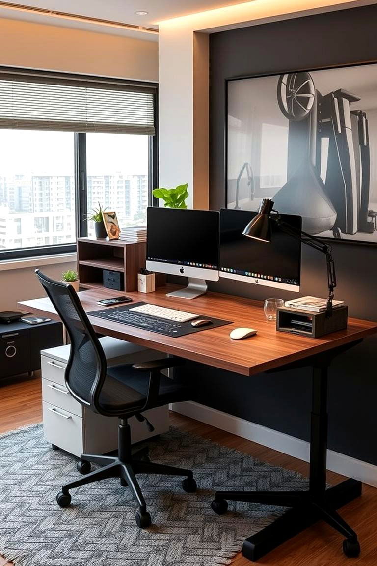 Multifunctional Design - 24 Desk Decor Ideas