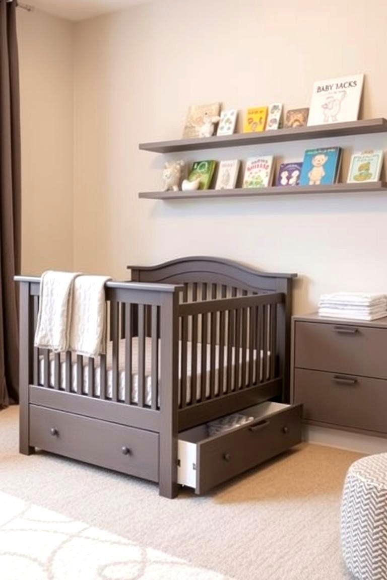 Multifunctional Furniture - 24 Small Nursery Ideas