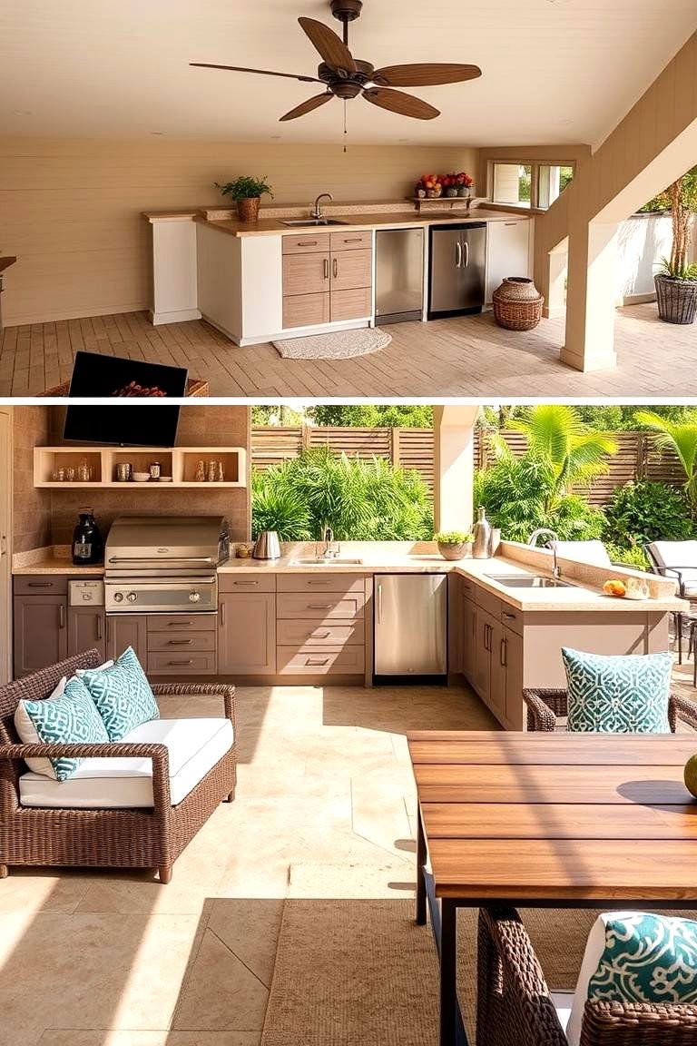 Multifunctional Lanai Kitchen - 24 Lanai Kitchen Ideas