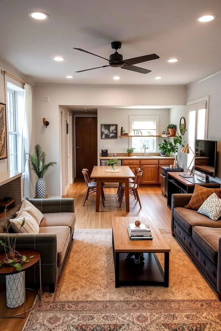 Multifunctional Living Areas - 24 Tiny House Design Ideas