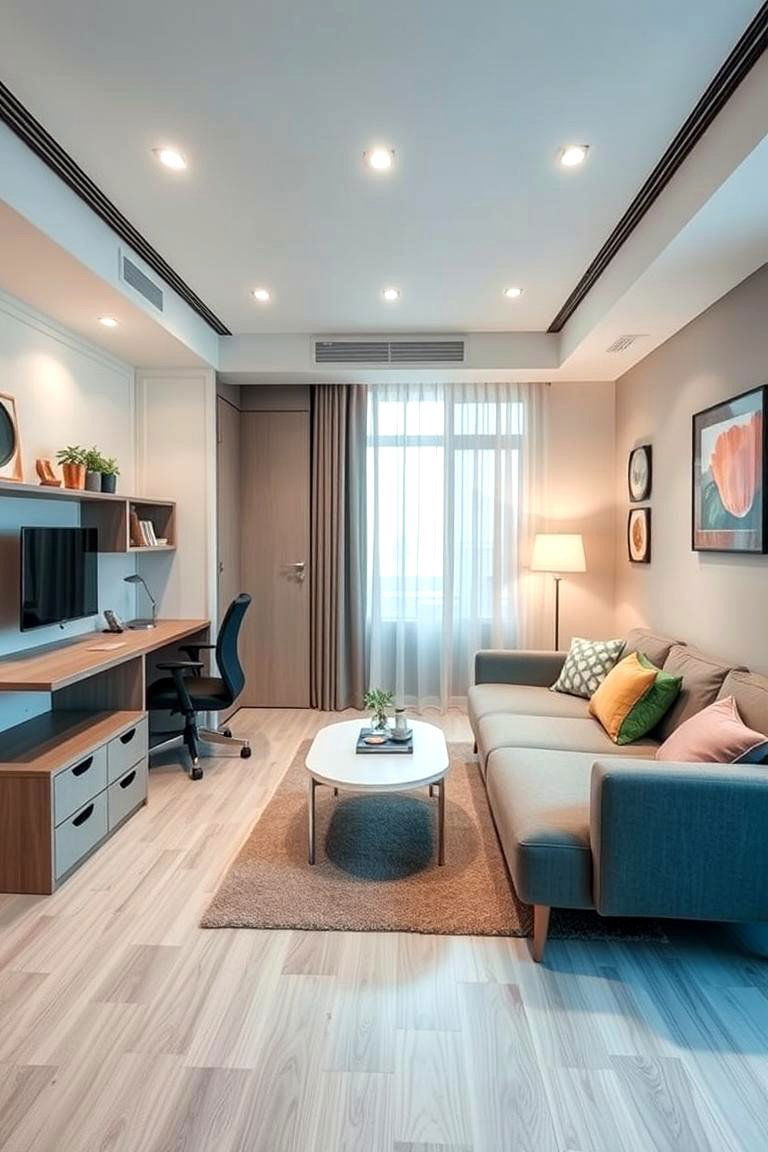 Multifunctional Living Areas - 24 Feng Shui Living Room Ideas