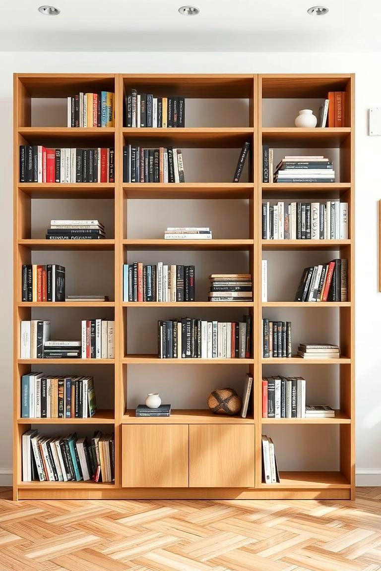 Multifunctional Modular Bookshelf - 24 Living Room Bookshelf Ideas