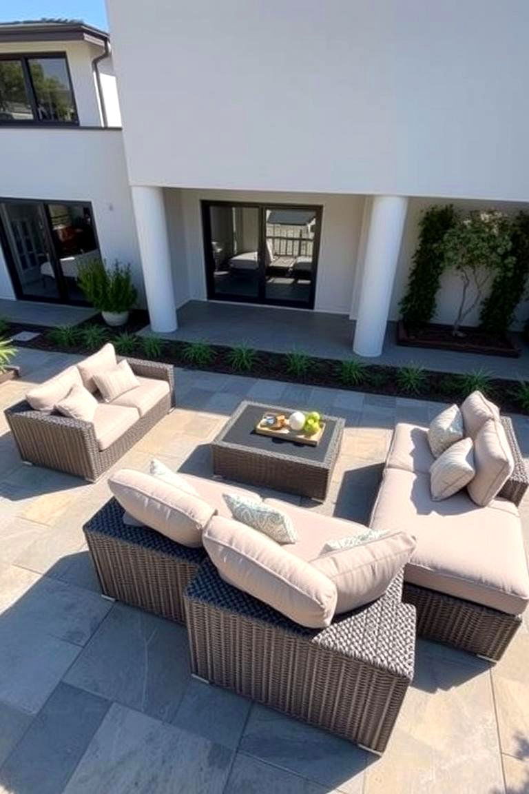 Multifunctional Outdoor Sectional - 24 Outdoor Seating Ideas