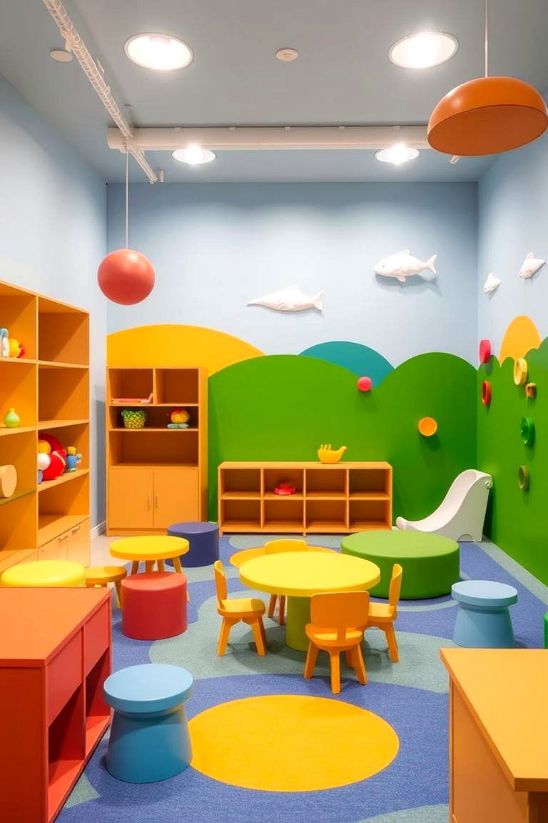 Multifunctional Play Areas - 24 Mid-century Modern Nursery Ideas