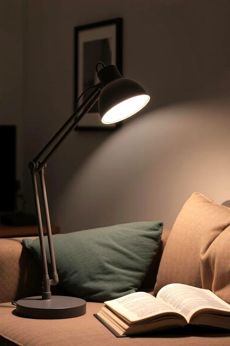 Multifunctional Reading Lamp - 24 Living Room Floor Lamp Ideas and Inspiration